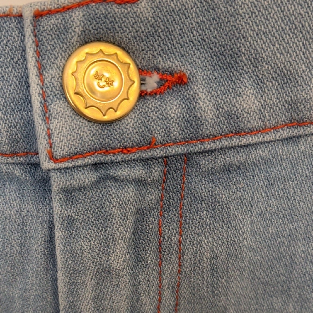 Big Bud Press Light Blue Flare Jeans - Picture 4 of 5